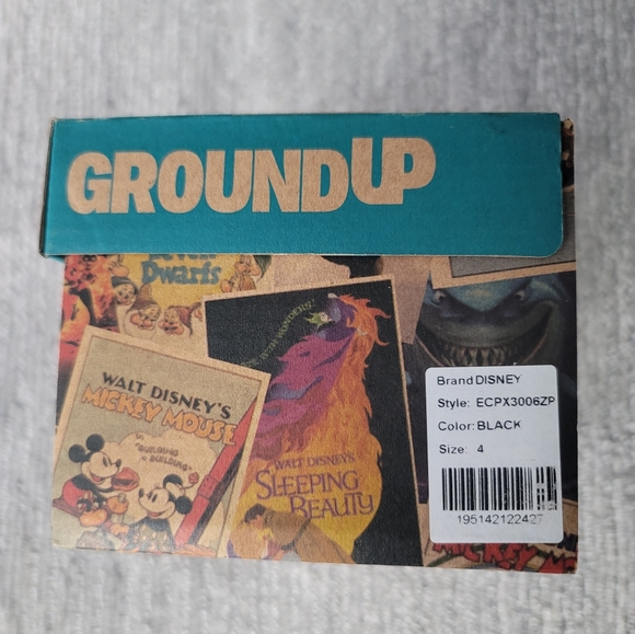 NIB Disney Pixar Cars Lightning McQueen 95 Slide Sandals, Size 4, Color Black - Picture 10 of 10